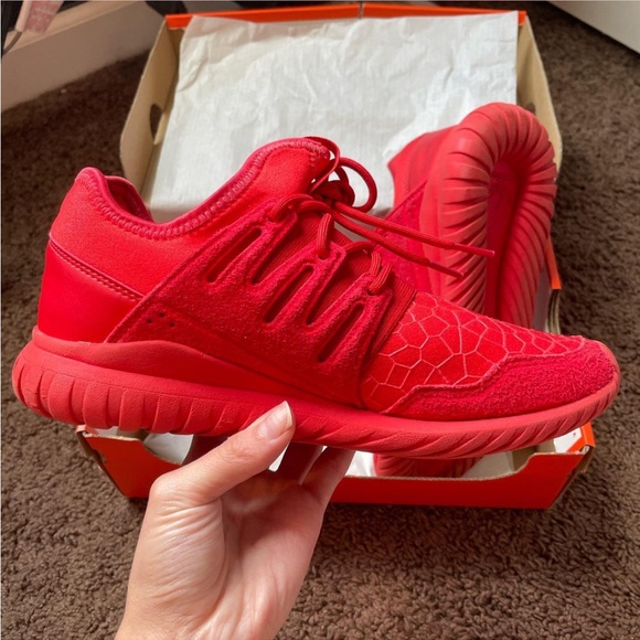 Adidas red tubular sneakers - Picture 2 of 6